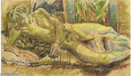 Wikioo.org – La Enciclopedia de las Bellas Artes - Pintura, Obras de arte de Duncan Grant - Retrato de David Garnett