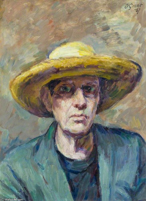 Wikioo.org - Bách khoa toàn thư về mỹ thuật - Vẽ tranh, Tác phẩm nghệ thuật Duncan Grant - Self Portrait -