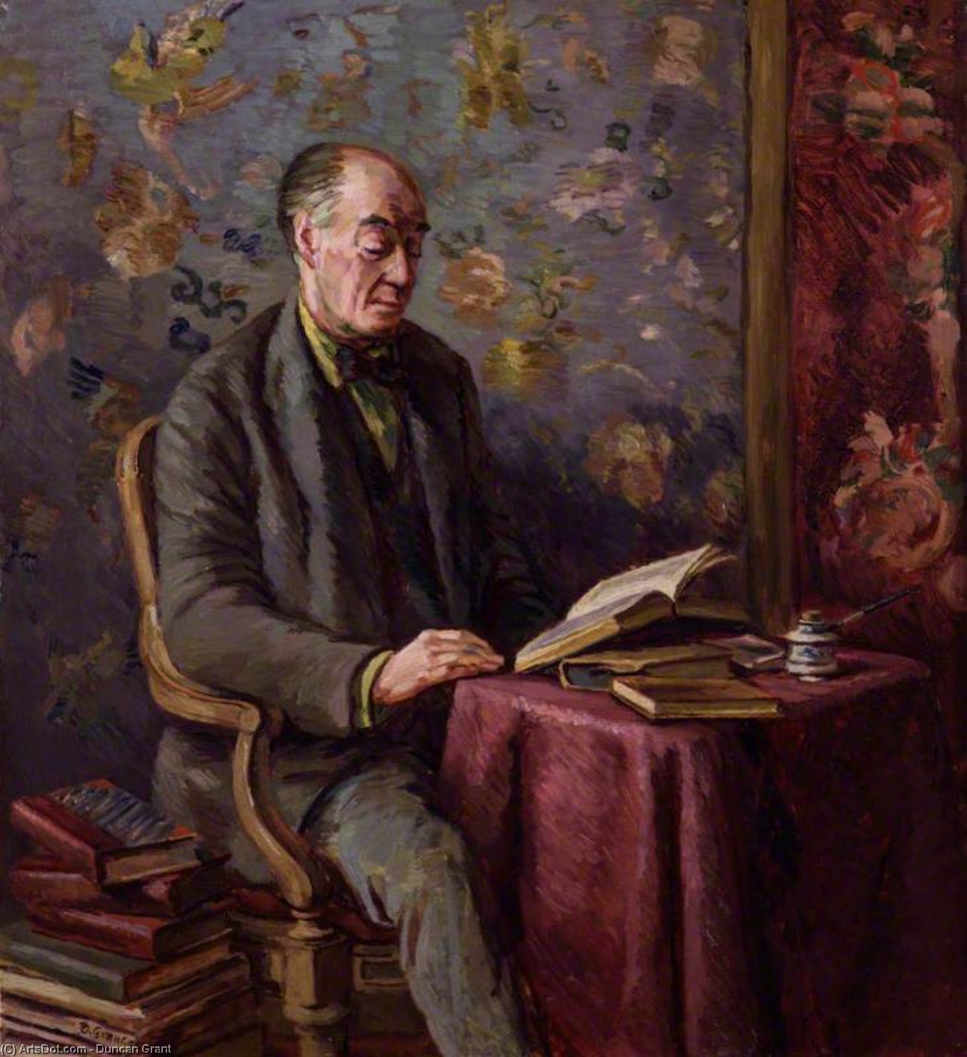 Wikioo.org - The Encyclopedia of Fine Arts - Painting, Artwork by Duncan Grant - Sir Desmond Maccarthy