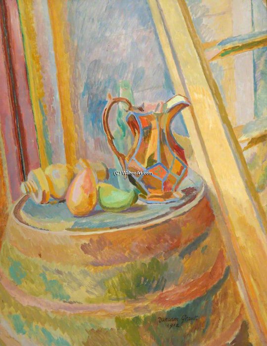 Wikioo.org - The Encyclopedia of Fine Arts - Painting, Artwork by Duncan Grant - Still Life With Jug