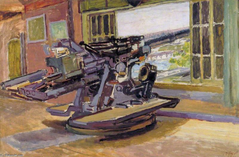 WikiOO.org - Encyclopedia of Fine Arts - Maalaus, taideteos Duncan Grant - Study For 'the Gunnery Lesson'