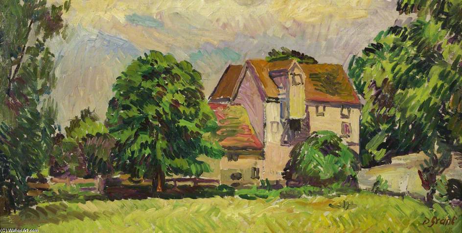 Wikioo.org - The Encyclopedia of Fine Arts - Painting, Artwork by Duncan Grant - The Mill House