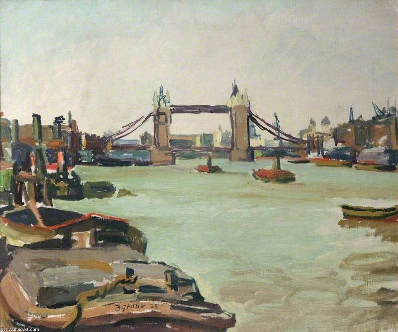 Wikioo.org - The Encyclopedia of Fine Arts - Painting, Artwork by Duncan Grant - Tower Bridge