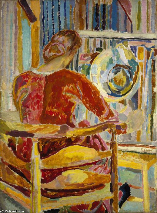 Wikioo.org - The Encyclopedia of Fine Arts - Painting, Artwork by Duncan Grant - Vanessa Bell Painting
