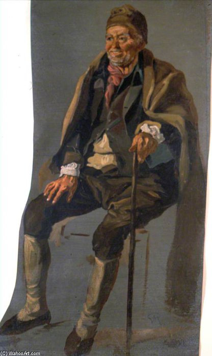 WikiOO.org - Encyclopedia of Fine Arts - Schilderen, Artwork George Harvey - Dressed For The Fair