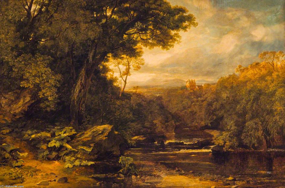 WikiOO.org - Encyclopedia of Fine Arts - Malba, Artwork Horatio Mcculloch - A Lowland River