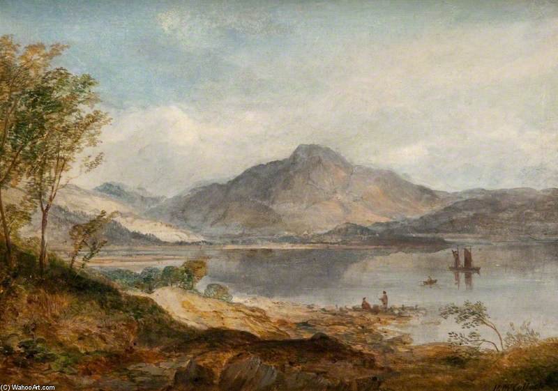 Wikioo.org - The Encyclopedia of Fine Arts - Painting, Artwork by Horatio Mcculloch - Loch Lomond -