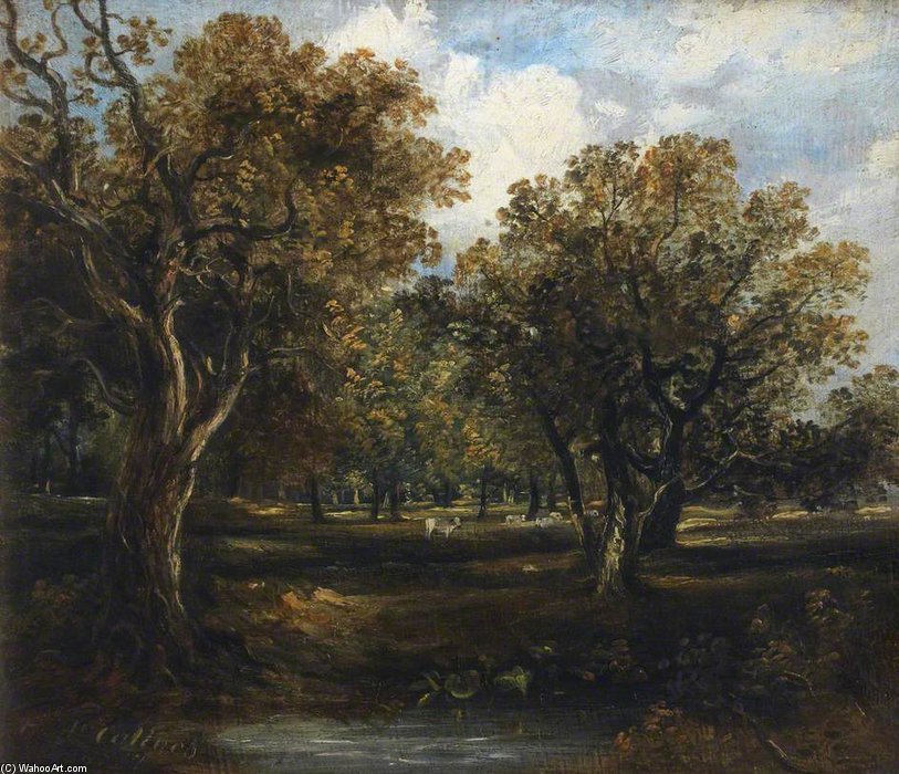 Wikioo.org - The Encyclopedia of Fine Arts - Painting, Artwork by Horatio Mcculloch - Rural Scene -