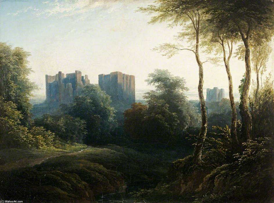 WikiOO.org - Enciclopédia das Belas Artes - Pintura, Arte por Joseph Murray Ince - Kenilworth Castle