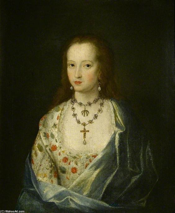 WikiOO.org - Encyclopedia of Fine Arts - Maľba, Artwork Robert Peake - Anne Hawtrey, Wife Of John Saunder, Daughter Of Sir William Hawtrey