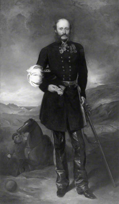 WikiOO.org - Güzel Sanatlar Ansiklopedisi - Resim, Resimler Francis Grant - George Charles Bingham, 3rd Earl Of Lucan
