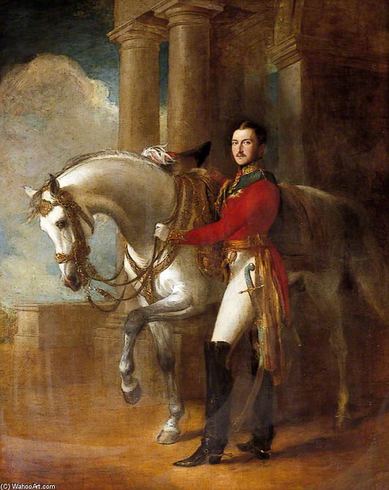 Wikioo.org - The Encyclopedia of Fine Arts - Painting, Artwork by Francis Grant - Hrh Prince Albert