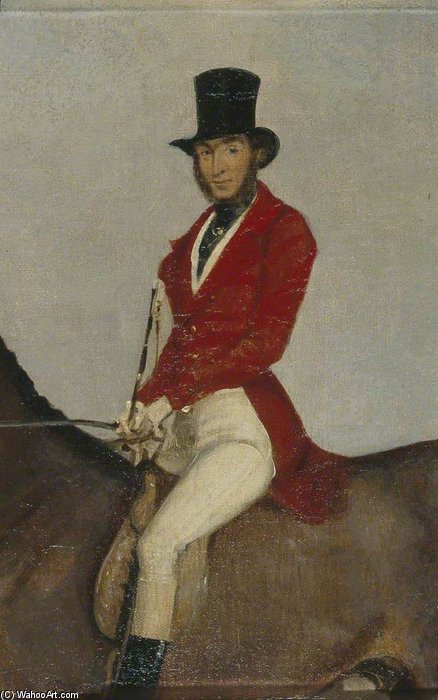 WikiOO.org - Encyclopedia of Fine Arts - Festés, Grafika Francis Grant - Lord Wilton Of The Leicestershire Hunt