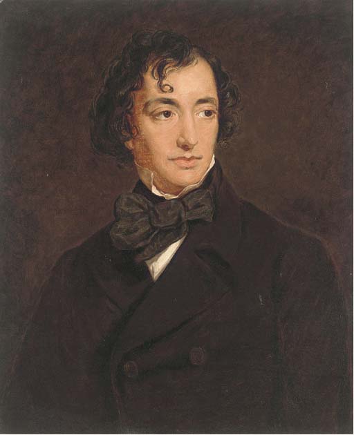 WikiOO.org - Encyclopedia of Fine Arts - Maalaus, taideteos Francis Grant - Portrait Of Benjamin Disraeli
