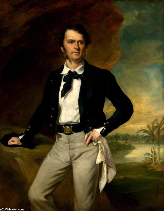 Wikioo.org - The Encyclopedia of Fine Arts - Painting, Artwork by Francis Grant - James Brooke