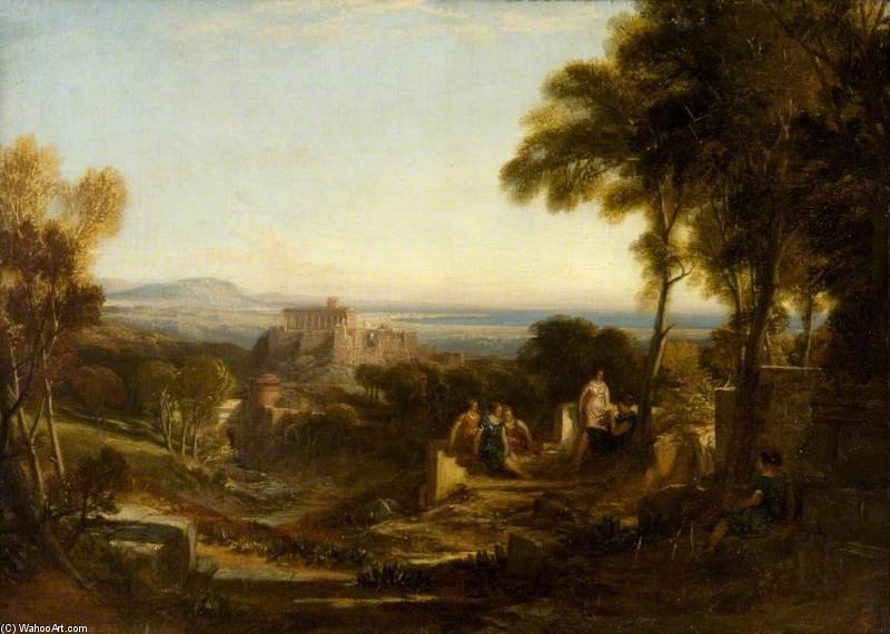 Wikioo.org – L'Encyclopédie des Beaux Arts - Peinture, Oeuvre de William Leighton Leitch - classique composition