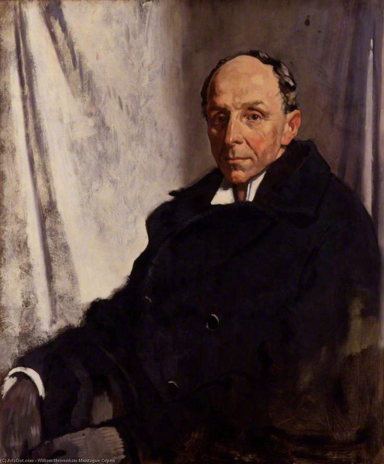 Wikioo.org - The Encyclopedia of Fine Arts - Painting, Artwork by William Newenham Montague Orpen - Edgar Algernon Robert Gascoyne-cecil, 1st Viscount Cecil Of Chelwood