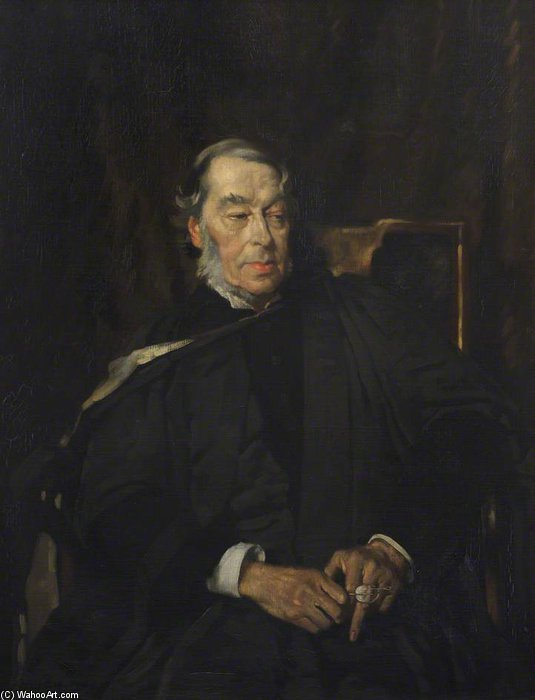 Wikioo.org - The Encyclopedia of Fine Arts - Painting, Artwork by William Newenham Montague Orpen - Joseph Bickersteth Mayor