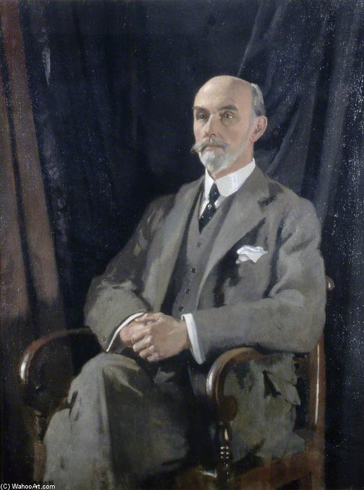 Wikioo.org - The Encyclopedia of Fine Arts - Painting, Artwork by William Newenham Montague Orpen - Sir Charles Thomas-stanford