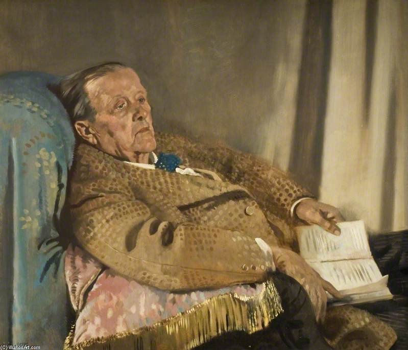 WikiOO.org - Enciclopedia of Fine Arts - Pictura, lucrări de artă William Newenham Montague Orpen - Sir Edwin Ray Lankester