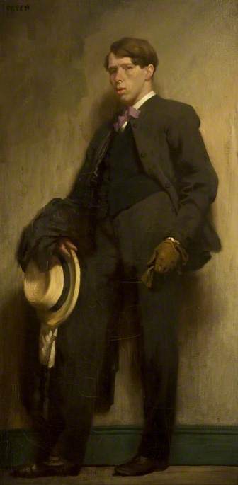 Wikioo.org - The Encyclopedia of Fine Arts - Painting, Artwork by William Newenham Montague Orpen - The Artist As A Young Man