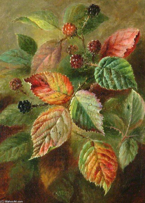 Wikioo.org - The Encyclopedia of Fine Arts - Painting, Artwork by Albrecht Durer - Blackberries