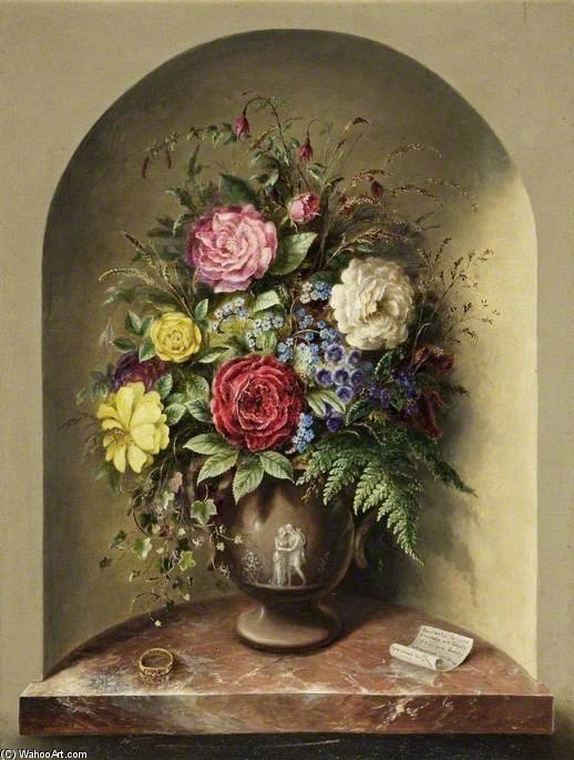 Wikioo.org – L'Enciclopedia delle Belle Arti - Pittura, Opere di Albrecht Durer - coltivato fiori