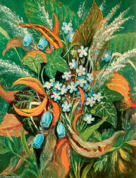 WikiOO.org - Encyclopedia of Fine Arts - Maleri, Artwork Albrecht Durer - Forget Me Nots