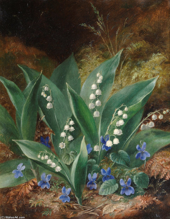 WikiOO.org - Encyclopedia of Fine Arts - Maleri, Artwork Albrecht Durer - Lilies Of The Valley