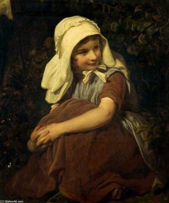 WikiOO.org - אנציקלופדיה לאמנויות יפות - ציור, יצירות אמנות James Sant - The Gipsy Girl