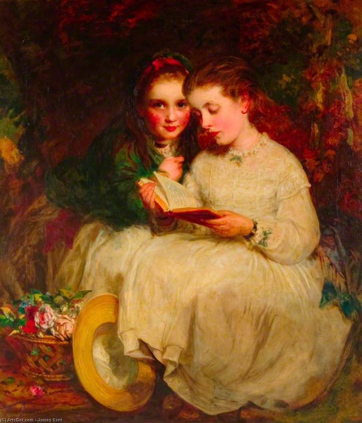 Wikioo.org - The Encyclopedia of Fine Arts - Painting, Artwork by James Sant - Winfred Rose Ames