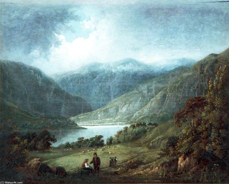 Wikioo.org - The Encyclopedia of Fine Arts - Painting, Artwork by Patrick Nasmyth - Haweswater, Cumbria