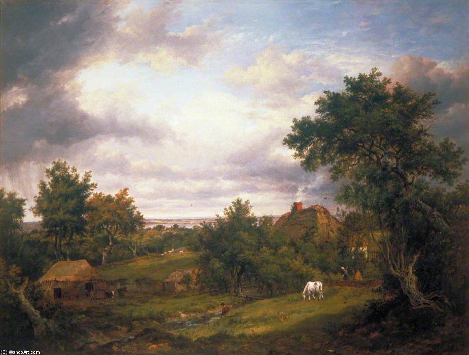 Wikioo.org - The Encyclopedia of Fine Arts - Painting, Artwork by Patrick Nasmyth - View In Hampshire