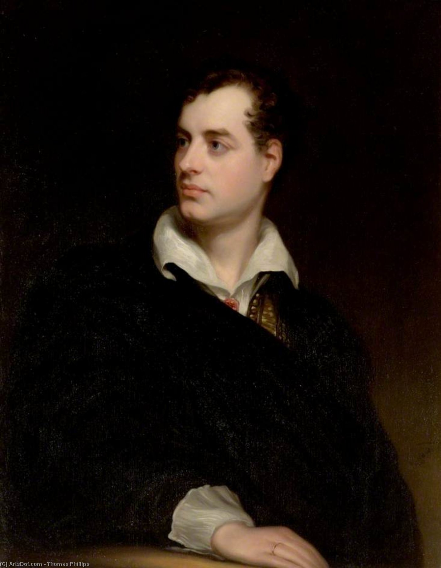 WikiOO.org - Enciklopedija dailės - Tapyba, meno kuriniai Thomas Phillips - 6th Lord Byron