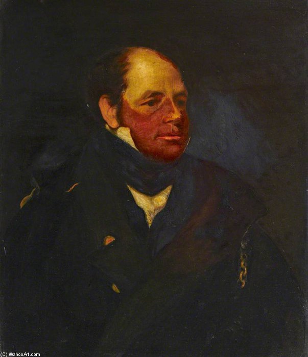 WikiOO.org - Encyclopedia of Fine Arts - Maalaus, taideteos Thomas Phillips - Sir John Franklin -