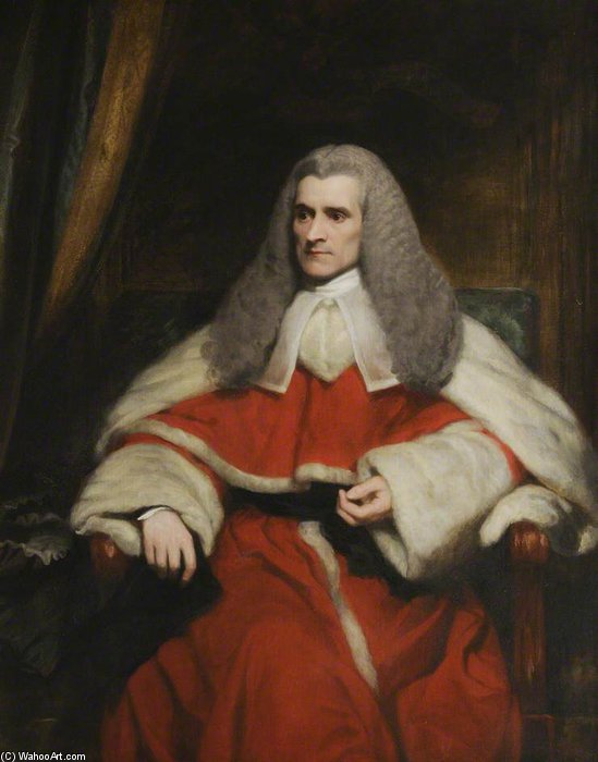 WikiOO.org - 백과 사전 - 회화, 삽화 Thomas Phillips - Sir John Richardson , Judge Of Common Pleas