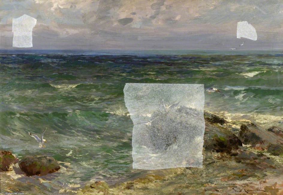 Wikioo.org – L'Encyclopédie des Beaux Arts - Peinture, Oeuvre de William Bradley Lamond - Seagulls