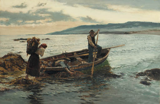 Wikioo.org - The Encyclopedia of Fine Arts - Painting, Artwork by William Henry Bartlett - Sea Wrack