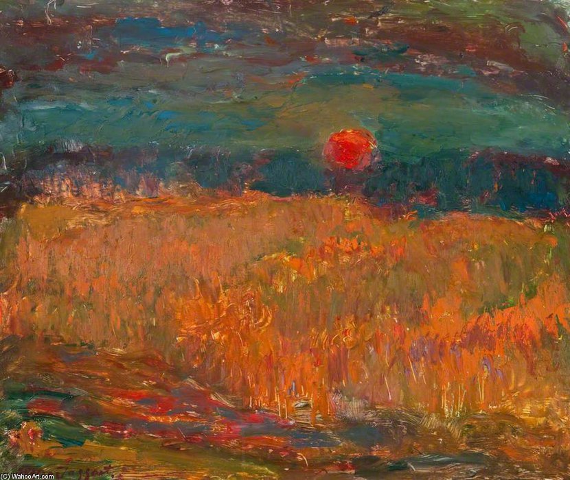 Wikioo.org - The Encyclopedia of Fine Arts - Painting, Artwork by William Mactaggart - Autumn Glow