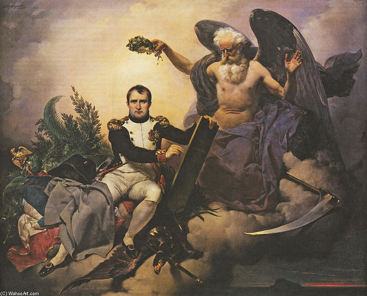 WikiOO.org - אנציקלופדיה לאמנויות יפות - ציור, יצירות אמנות Jean Baptiste Mauzaisse - Napoleon Als Gesetzesschopfer