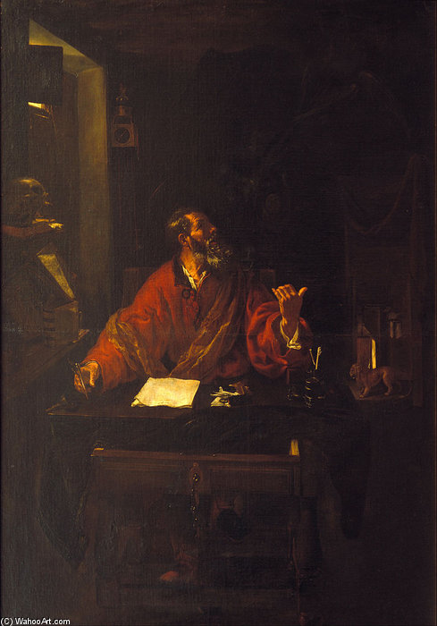 WikiOO.org - Encyclopedia of Fine Arts - Maľba, Artwork Juan Ribalta - Saint Jerome