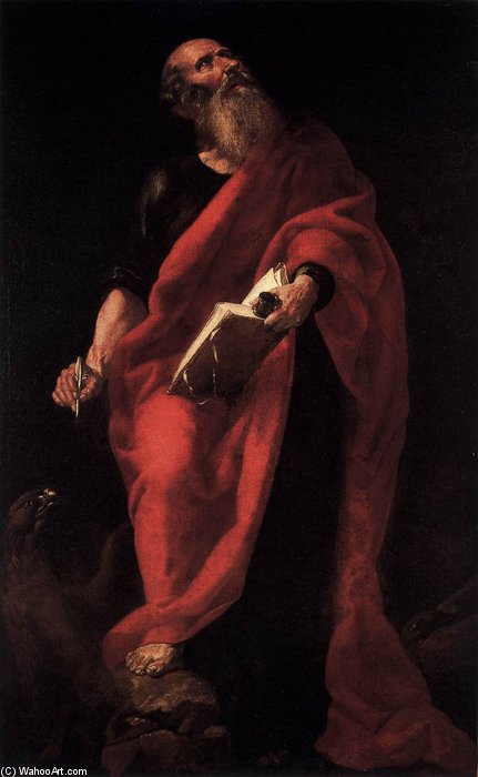 Wikioo.org - The Encyclopedia of Fine Arts - Painting, Artwork by Juan Ribalta - St John The Evangelist