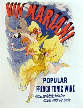 WikiOO.org - Encyclopedia of Fine Arts - Maleri, Artwork Jules Cheret - Poster Advertising 'mariani Wine'