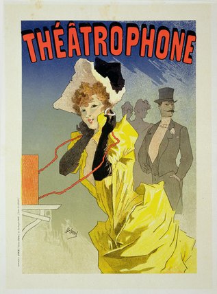 WikiOO.org - Encyclopedia of Fine Arts - Malba, Artwork Jules Cheret - Reproduction Of A Poster Advertising The First