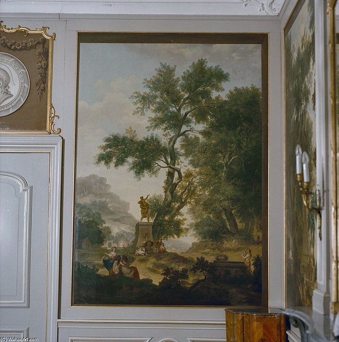 Wikioo.org - The Encyclopedia of Fine Arts - Painting, Artwork by Jurriaan Hendrik Andriessen - Huis Te Manpad
