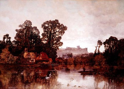 Wikioo.org - The Encyclopedia of Fine Arts - Painting, Artwork by Karl Heffner - Windsor Castle