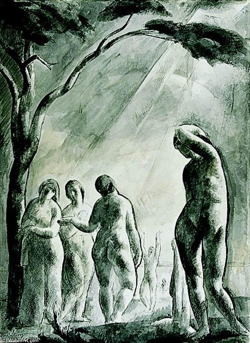 WikiOO.org - Encyclopedia of Fine Arts - Maalaus, taideteos Karoly Patko - Nude -
