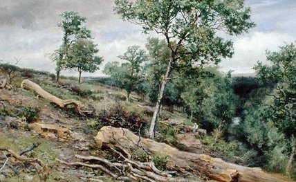 Wikioo.org - The Encyclopedia of Fine Arts - Painting, Artwork by Keeley Halswelle - On The Gretna Looking Down The River