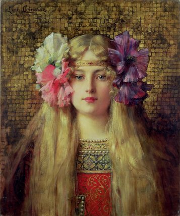 WikiOO.org - Encyclopedia of Fine Arts - Maalaus, taideteos Leon Francois Comerre - The Blonde Woman -