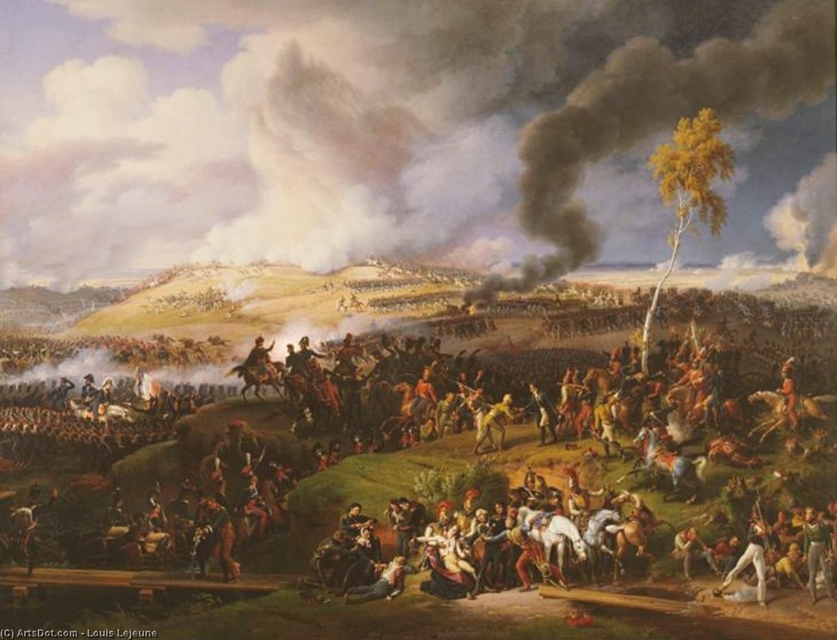 Wikioo.org - The Encyclopedia of Fine Arts - Painting, Artwork by Louis François Baron Lejeune - Battle Of Moscow, 7th September